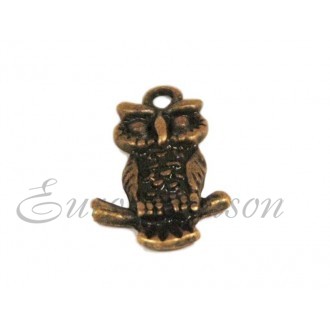 Подвеска мет.№377 12х20мм цв.Ant.Bronze (цена за 1шт)